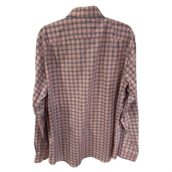 Nautica Mens Button Down Shirt Long Sleeve Plaid Classic Fit Size‎ L - Picture 4 of 4